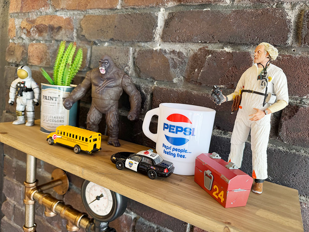 スチームパンク　インダストリアル　ウッドラック　（ブロンズ×ブラック） ■ アメリカン雑貨 アメリカ雑貨 |  | 06