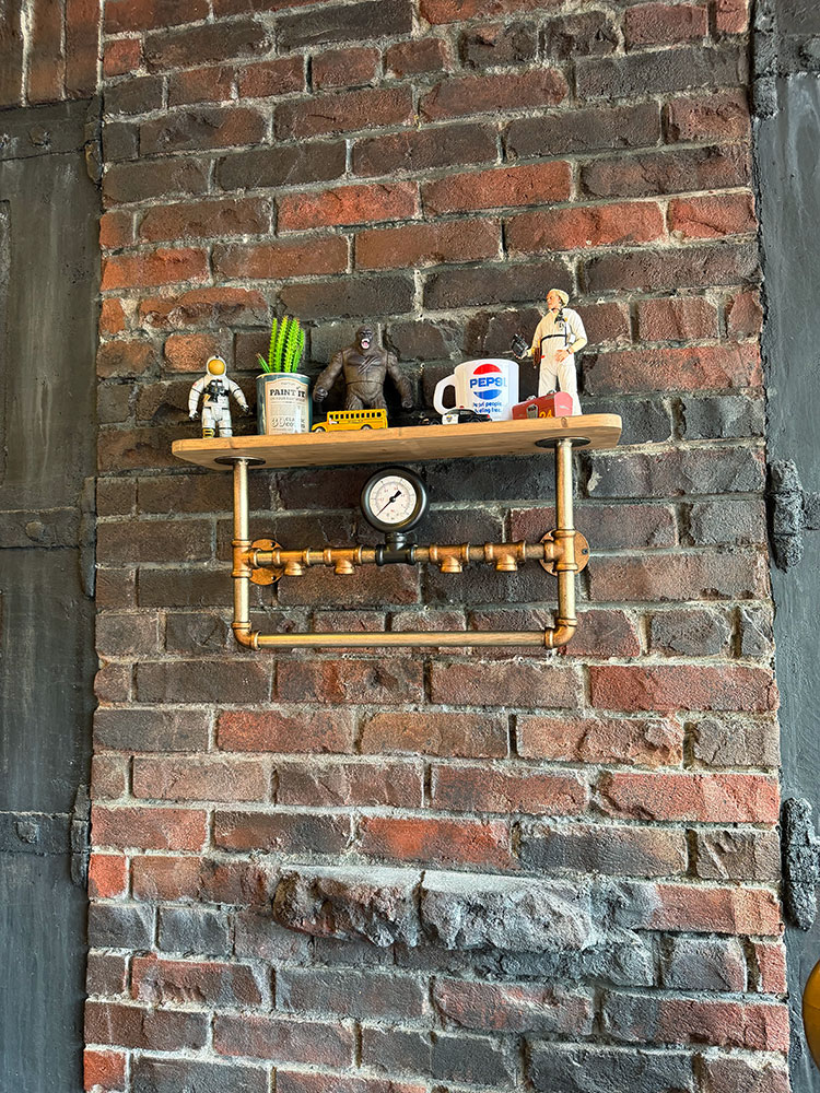 スチームパンク　インダストリアル　ウッドラック　（ブロンズ×ブラック） ■ アメリカン雑貨 アメリカ雑貨 |  | 07