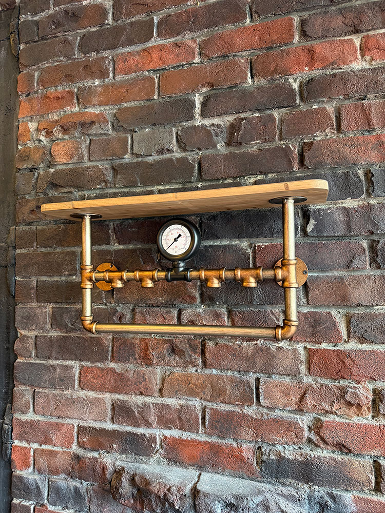 スチームパンク　インダストリアル　ウッドラック　（ブロンズ×ブラック） ■ アメリカン雑貨 アメリカ雑貨 |  | 11