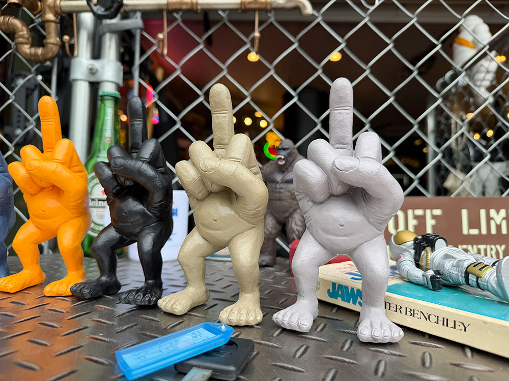 Xフィンガーマン　ポリレジン　フィギュア　（全5体セット） ■ アメリカン雑貨 アメリカ雑貨 |  | 02