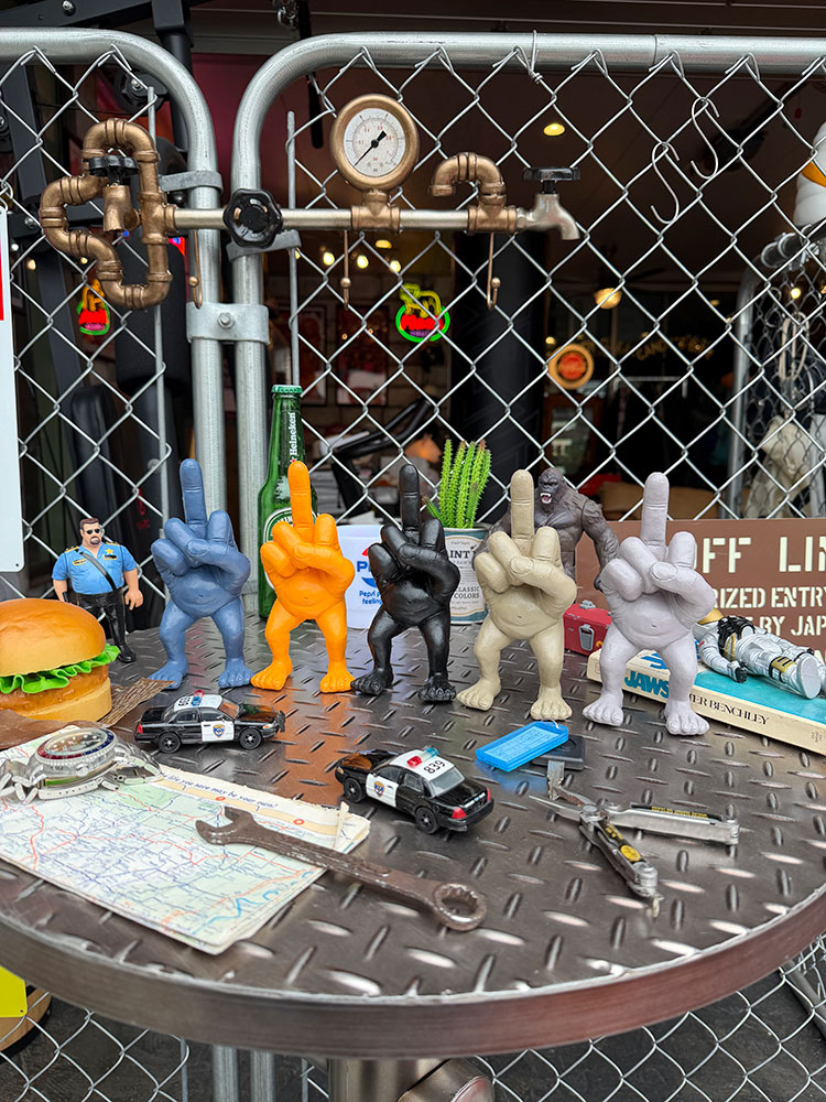 Xフィンガーマン　ポリレジン　フィギュア　（全5体セット） ■ アメリカン雑貨 アメリカ雑貨 |  | 04