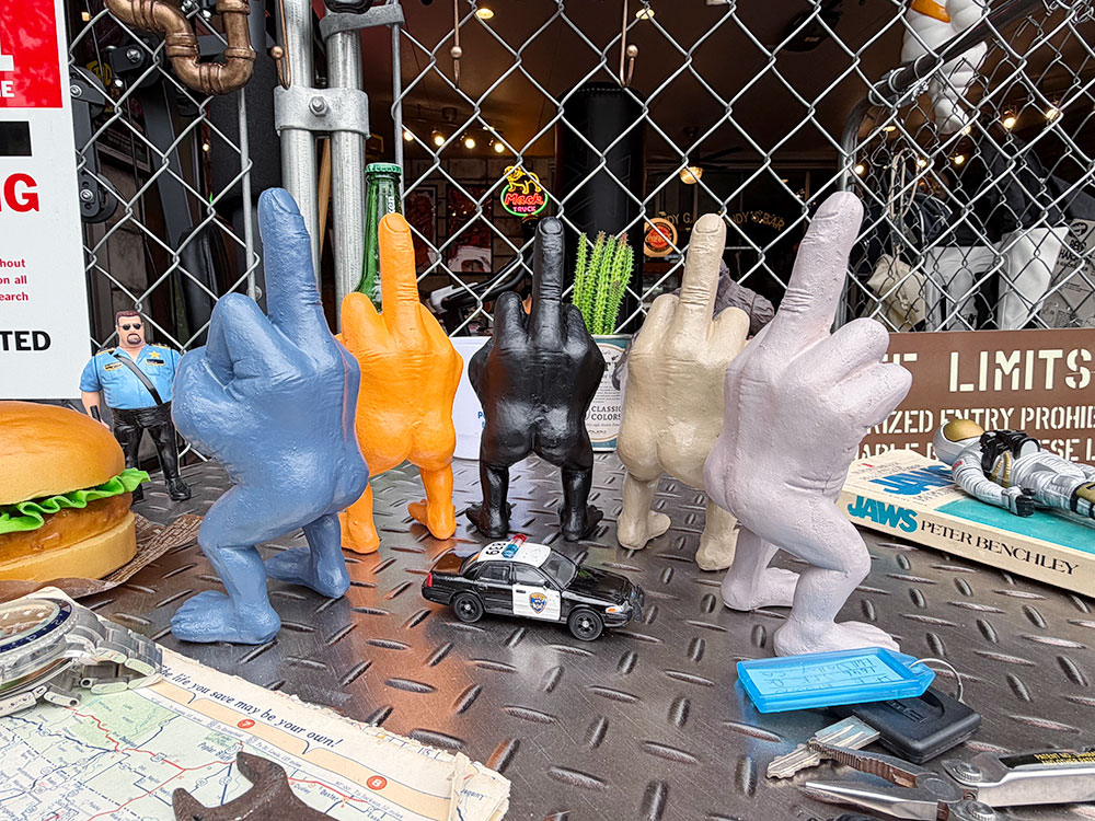 Xフィンガーマン　ポリレジン　フィギュア　（全5体セット） ■ アメリカン雑貨 アメリカ雑貨 |  | 06