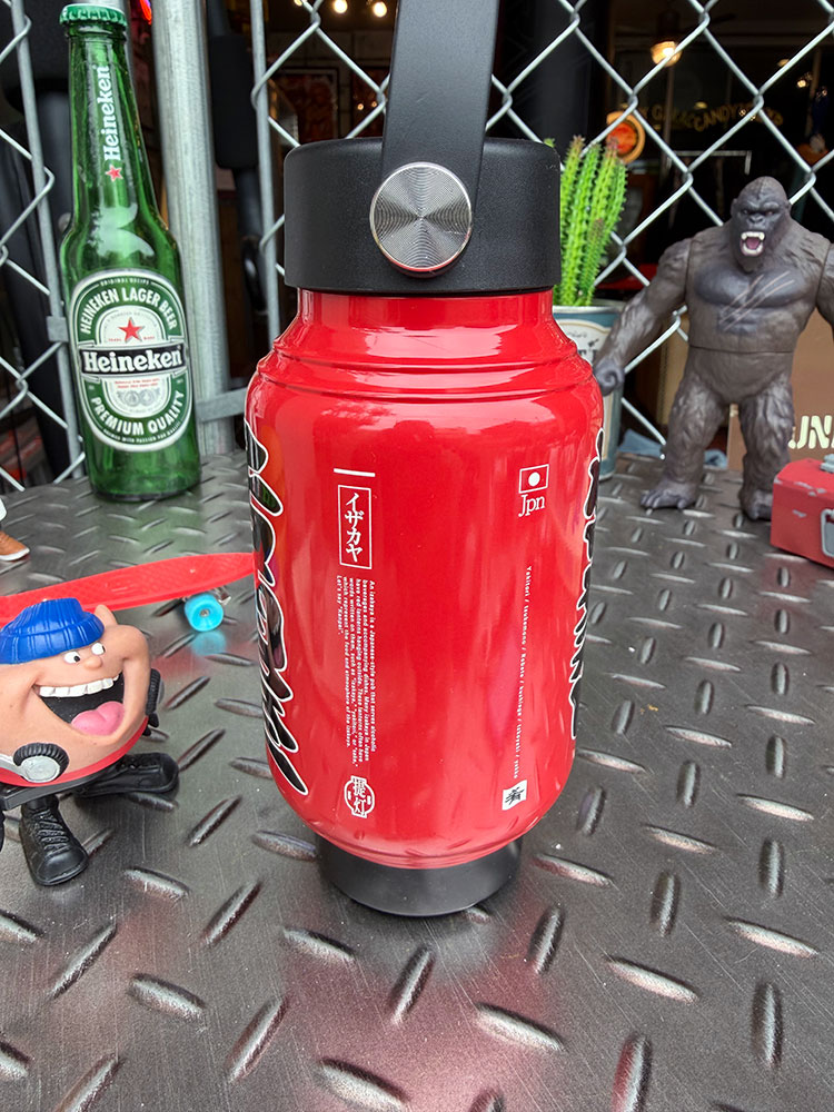 居酒屋　ちょうちん型　コンパクト　水筒　270ml　ステンレス　二重構造　提灯水筒 ■ アメリカン雑貨 アメリカ雑貨 |  | 02