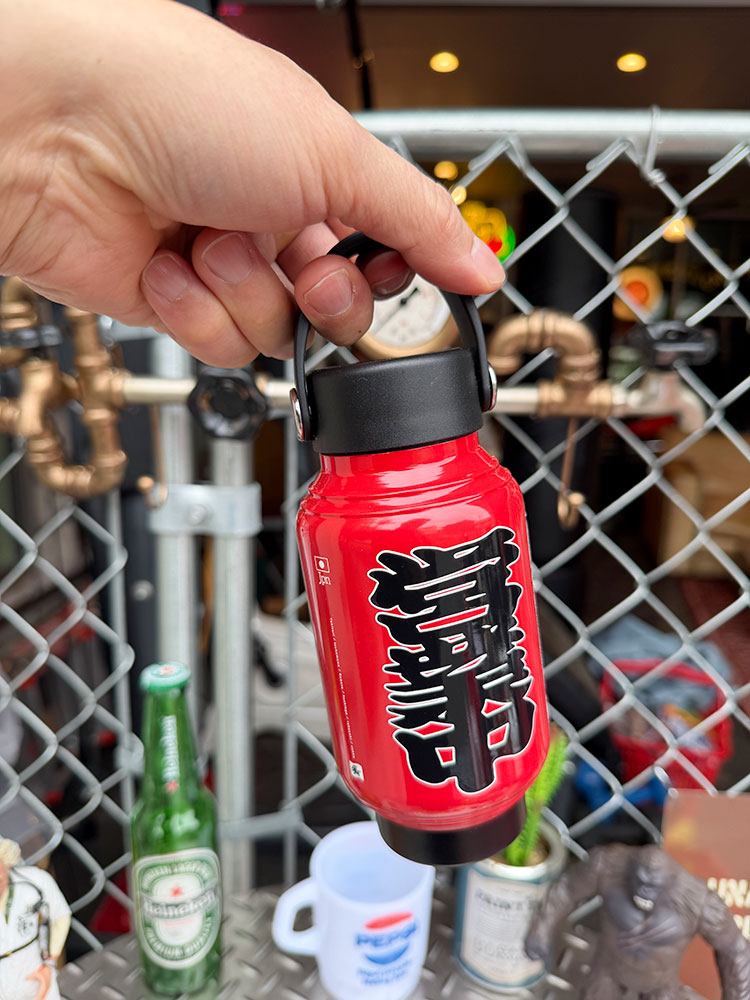 居酒屋　ちょうちん型　コンパクト　水筒　270ml　ステンレス　二重構造　提灯水筒 ■ アメリカン雑貨 アメリカ雑貨 |  | 05