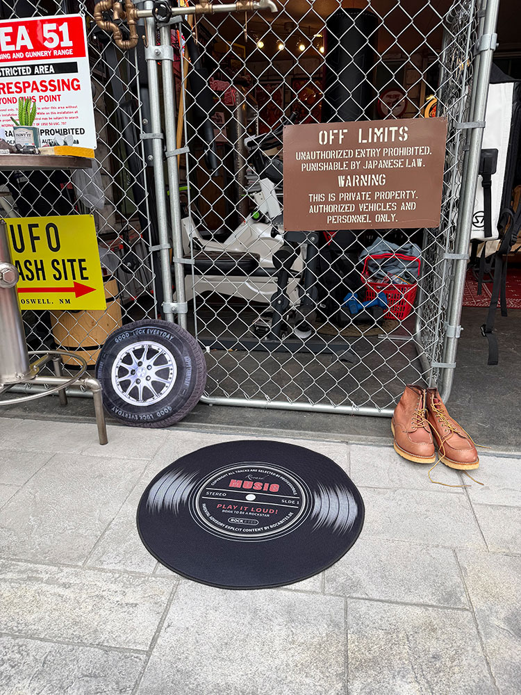 アナログレコード　インテリアマット　室内用ルームマット ■ アメリカン雑貨 アメリカ雑貨 |  | 02