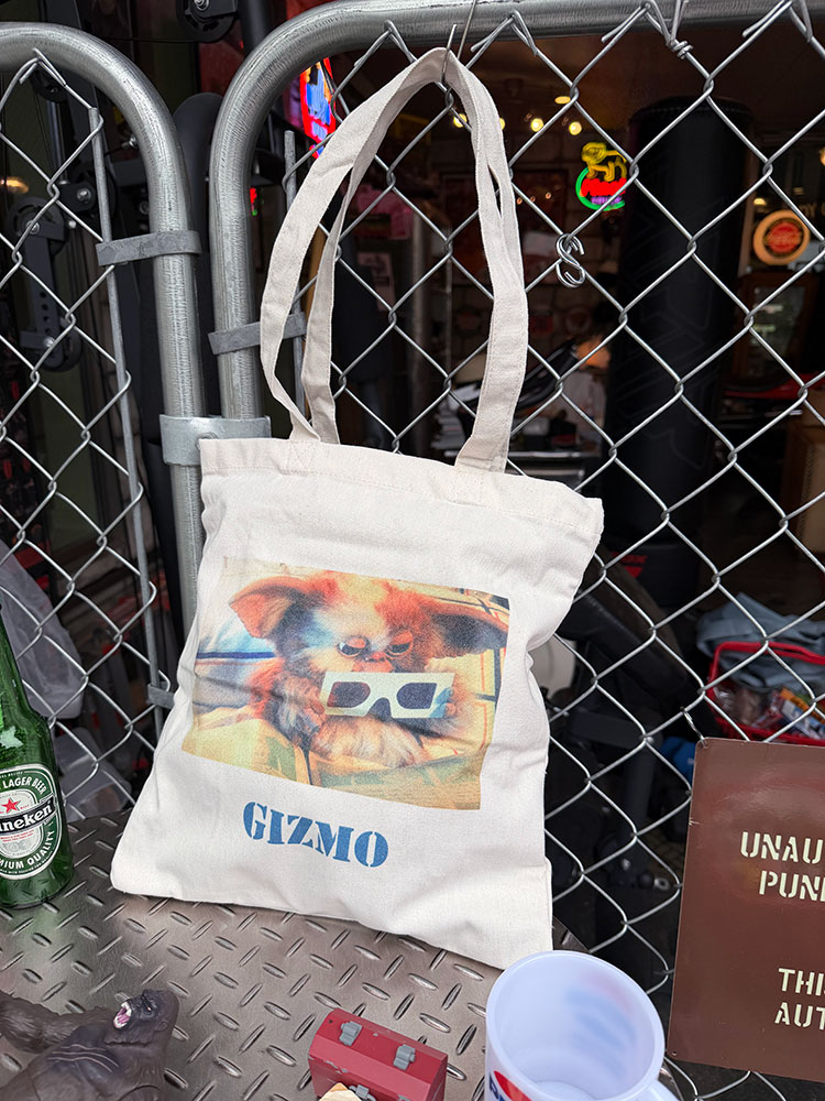 映画　グレムリン　ギズモ　オフィシャル　トートバッグ　（3Dメガネ） ■ アメリカ雑貨 アメリカン雑貨 | 