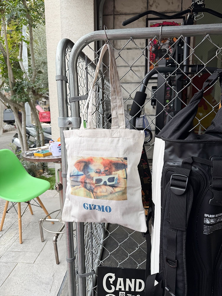 映画　グレムリン　ギズモ　オフィシャル　トートバッグ　（3Dメガネ） ■ アメリカ雑貨 アメリカン雑貨 |  | 05