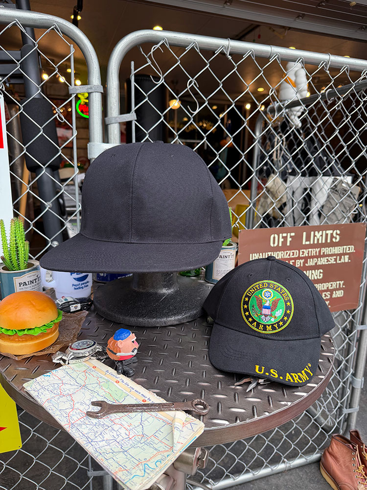 デカッ！　通常の1.8倍の大きさ！　ビッグキャップ ブラック　無地 ■ アメリカン雑貨 アメリカ雑貨 |  | 07