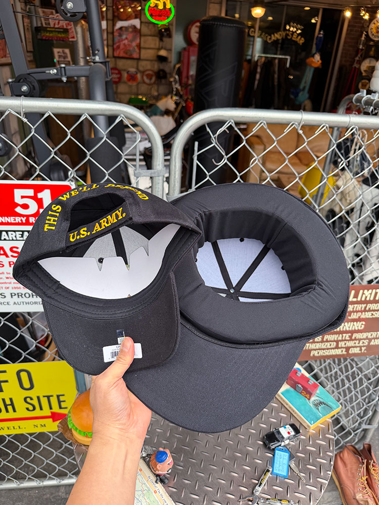 デカッ！　通常の1.8倍の大きさ！　ビッグキャップ ブラック　無地 ■ アメリカン雑貨 アメリカ雑貨 |  | 09