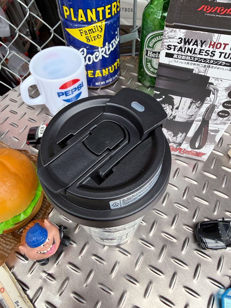 バリバリ伝説　名シーン　真空断熱　ステンレス　保温＆保冷　タンブラー　500ml　巨摩郡 ■ アメリカ雑貨 アメリカン雑貨 |  | 04