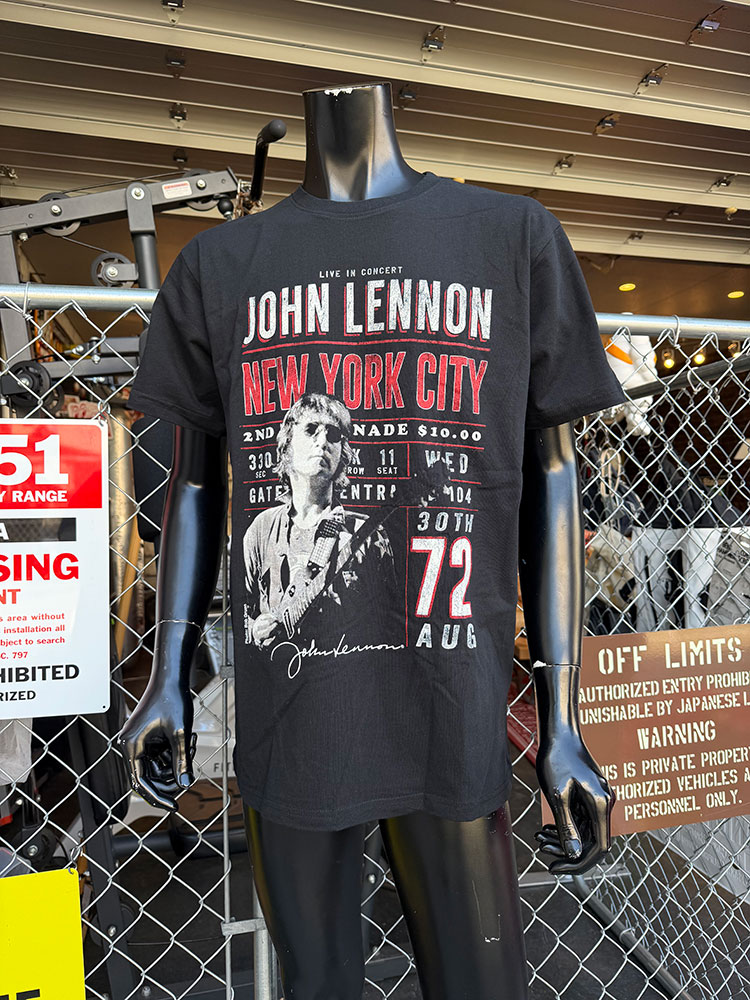 ジョン・レノン　ニューヨークシティ　オフィシャル　Tシャツ　ビートルズ　公式グッズ ■ アメリカ雑貨 アメリカン雑貨 | 