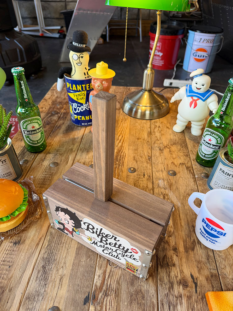 ベティ・ブープ　コロコロ　＆　ウッド製収納ケース ■ アメリカン雑貨 アメリカ雑貨 粘着クリーナー |  | 01