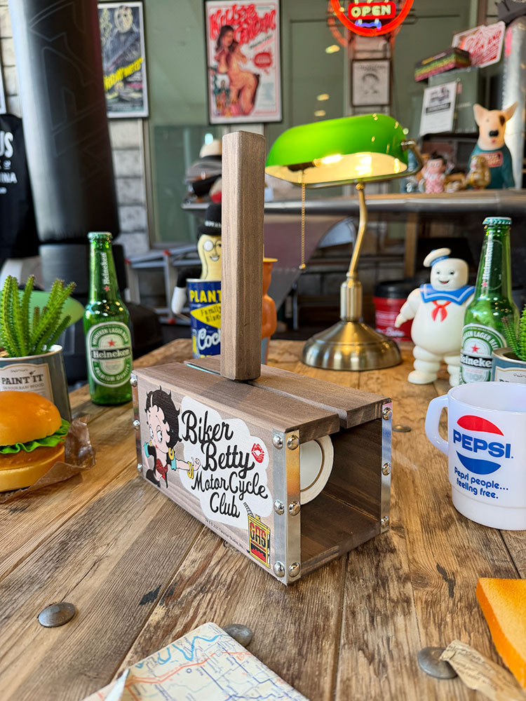 ベティ・ブープ　コロコロ　＆　ウッド製収納ケース ■ アメリカン雑貨 アメリカ雑貨 粘着クリーナー |  | 03