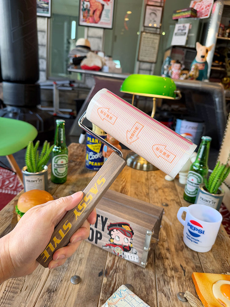 ベティ・ブープ　コロコロ　＆　ウッド製収納ケース ■ アメリカン雑貨 アメリカ雑貨 粘着クリーナー |  | 05