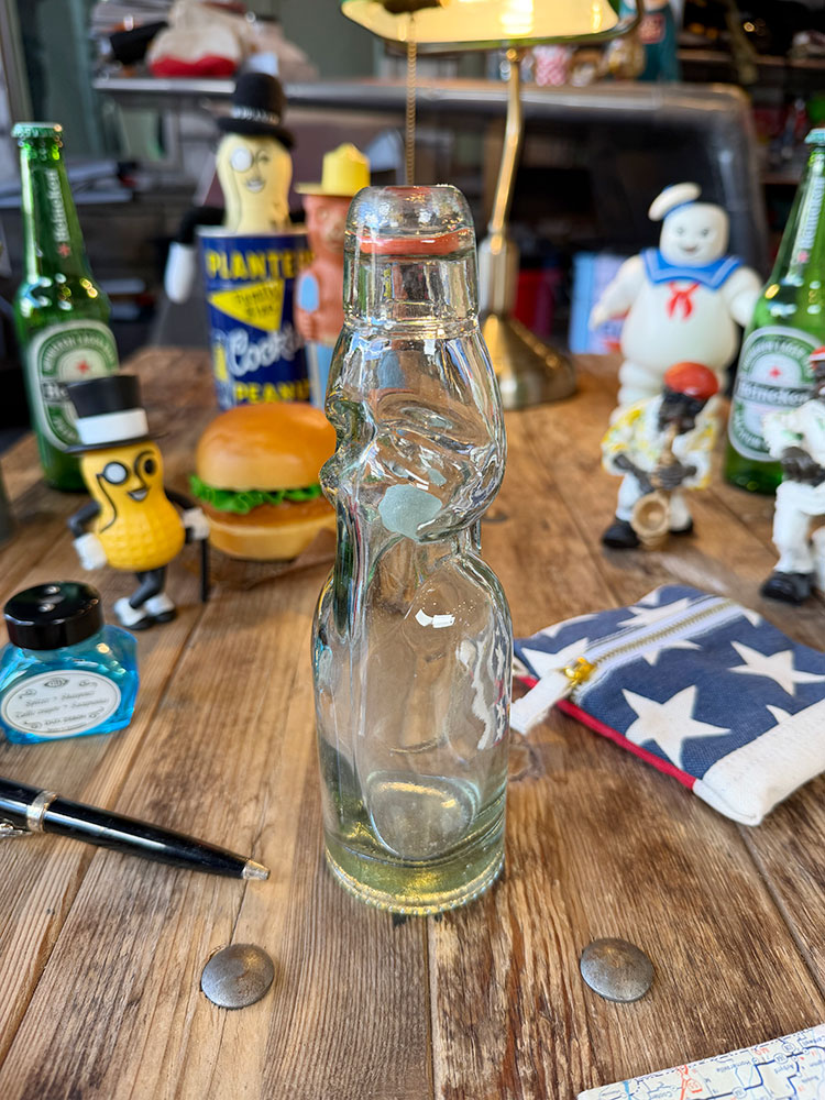 ラムネ瓶　昭和レトロ　ラムネボトル　トスダイス ■ アメリカン雑貨 アメリカ雑貨 | 