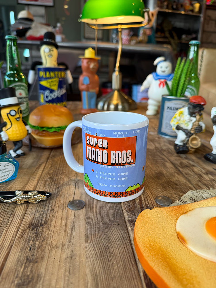 初代ファミコン スーパーマリオブラザーズ オフィシャル マグカップ