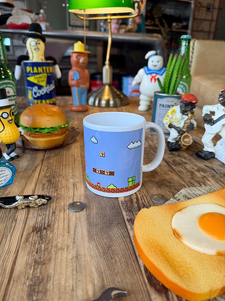 初代ファミコン スーパーマリオブラザーズ オフィシャル マグカップ