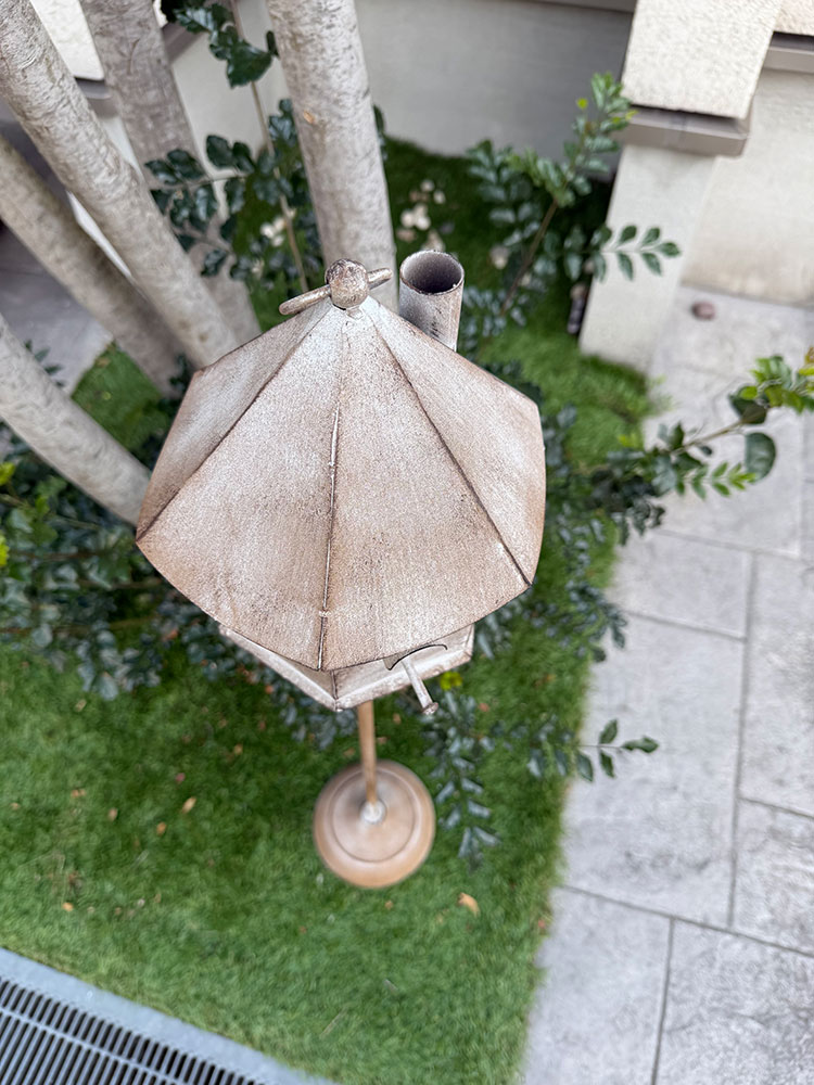 アンティークテイスト　バードハウス　（スタンド付き） ■ アメリカン雑貨 アメリカ雑貨 |  | 01