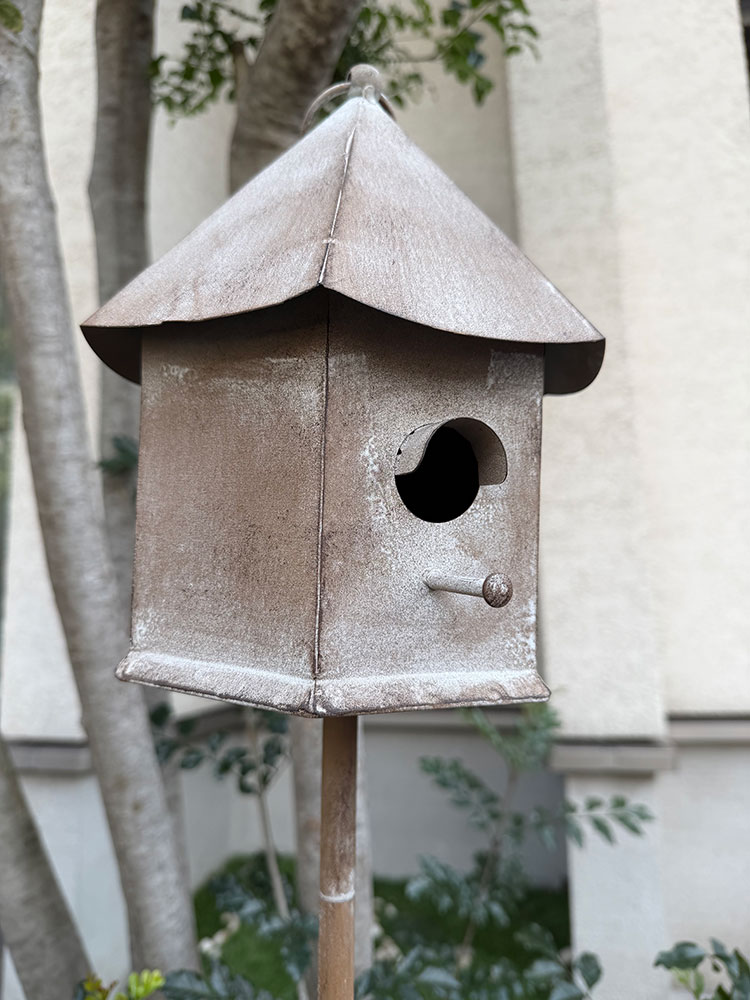 アンティークテイスト　バードハウス　（スタンド付き） ■ アメリカン雑貨 アメリカ雑貨 |  | 02
