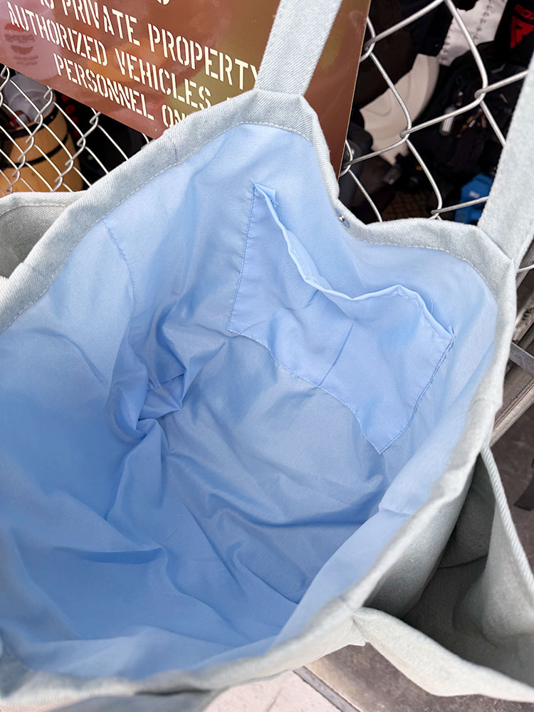 ハワイアン　カノア　デニムトート　（ライトブルー） ■ アメリカン雑貨 アメリカ雑貨 |  | 08