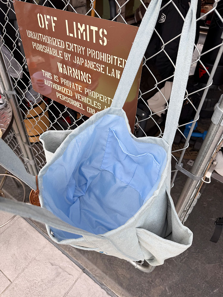 ハワイアン　カノア　デニムトート　（ライトブルー） ■ アメリカン雑貨 アメリカ雑貨 |  | 09