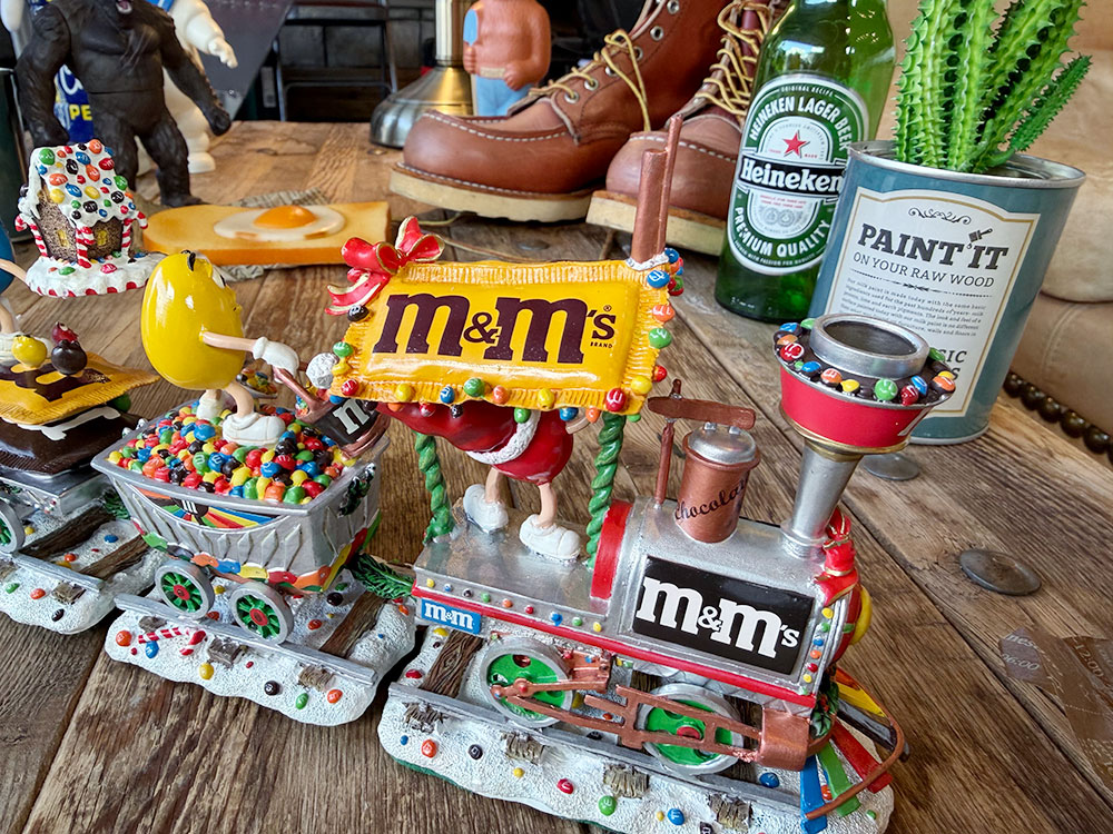 アンティーク★　ダンバリーミント　m&m's　クリスマストレイン　■ アメリカン雑貨 アメリカ雑貨 |  | 06