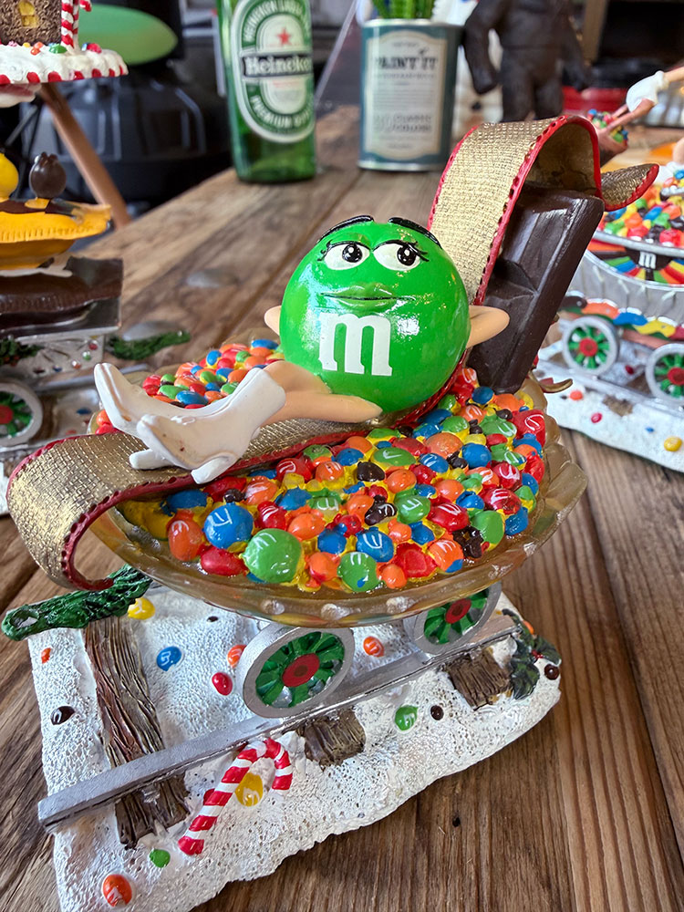 アンティーク★　ダンバリーミント　m&m's　クリスマストレイン　■ アメリカン雑貨 アメリカ雑貨 |  | 09
