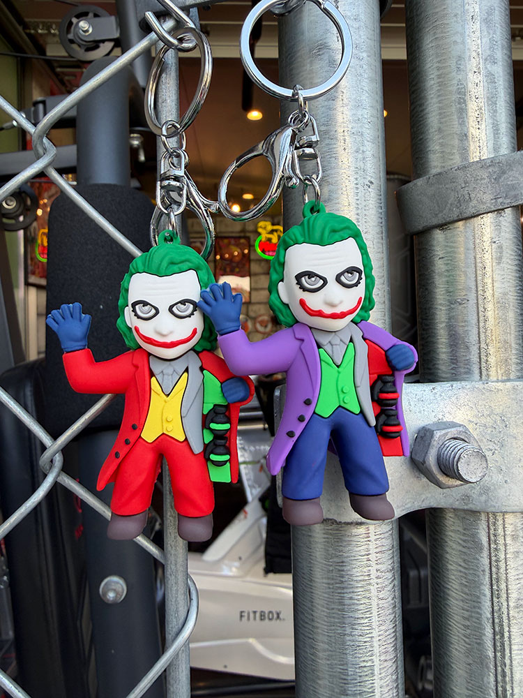 ジョーカー　PVCフィギュア　キーホルダー　（2体セット）　DC　バットマン ■ アメリカン雑貨 アメリカ雑貨 | 