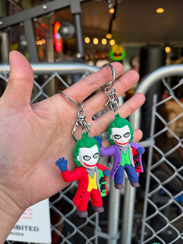 ジョーカー　PVCフィギュア　キーホルダー　（2体セット）　DC　バットマン ■ アメリカン雑貨 アメリカ雑貨 |  | 02
