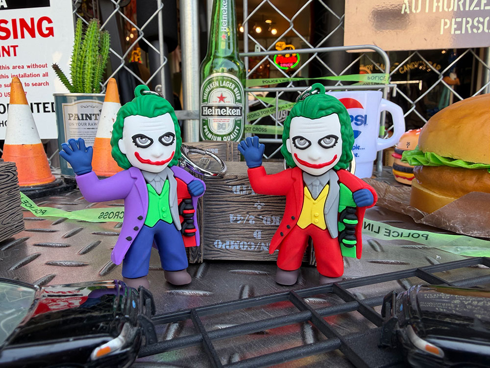 ジョーカー　PVCフィギュア　キーホルダー　（2体セット）　DC　バットマン ■ アメリカン雑貨 アメリカ雑貨 |  | 04