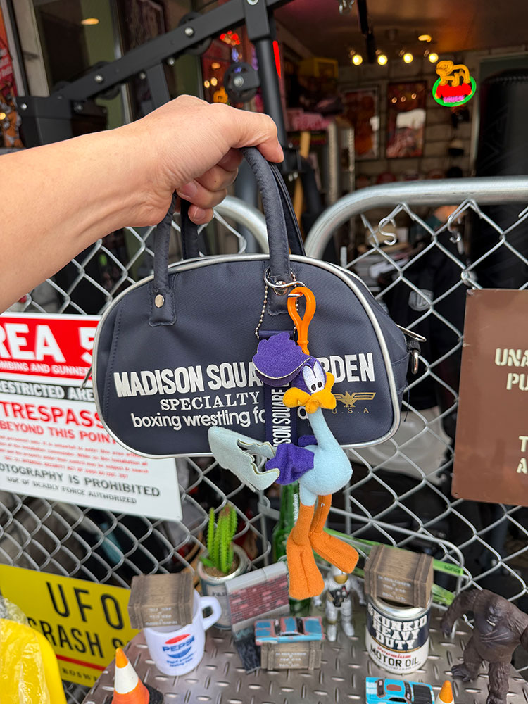 デッドストック★　ロードランナー　ぬいぐるみ　クリップオン　キーホルダー　※色あせ、汚れあり ■ アメリカン雑貨 アメリカ雑貨 |  | 03