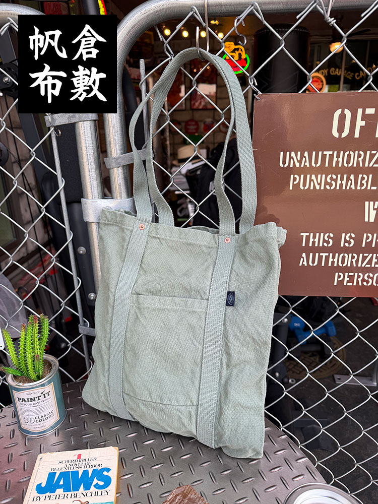 倉敷帆布で職人さんが作った　こだわりの　スモール　トートバッグ　V.D.L.C.　MADE IN JAPAN ■ アメリカン雑貨 アメリカ雑貨 | 