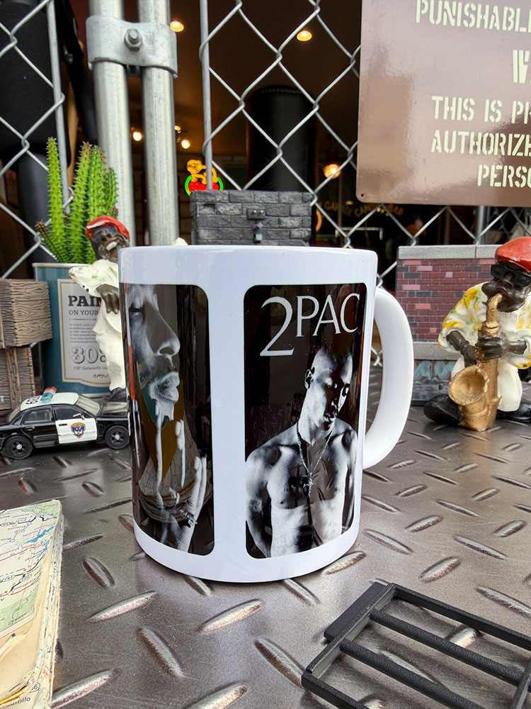 2PAC　オフィシャル　マグカップ　315ml　公式グッズ ■ アメリカン雑貨 アメリカ雑貨 | 