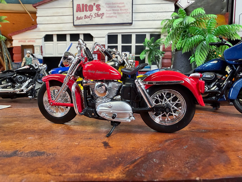 マイスト　ハーレーダビッドソン　ダイキャスト　バイク　ミニカー　6台セット　1/18スケール　（シリーズ45） | Harley Davidson | 03