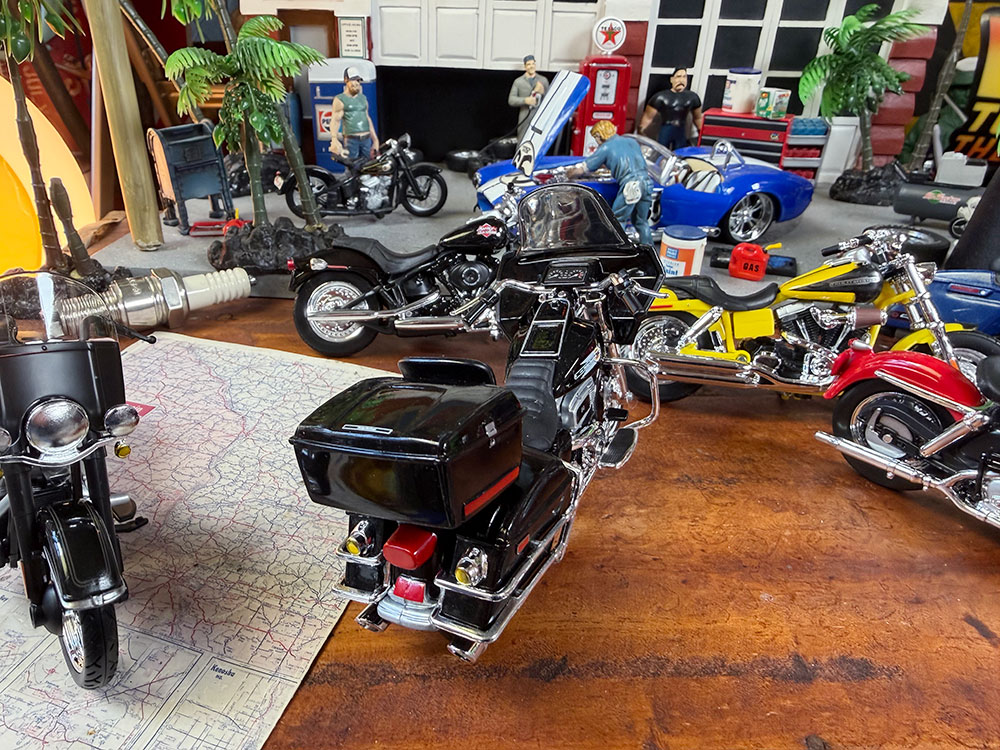 マイスト　ハーレーダビッドソン　ダイキャスト　バイク　ミニカー　6台セット　1/18スケール　（シリーズ45） | Harley Davidson | 04