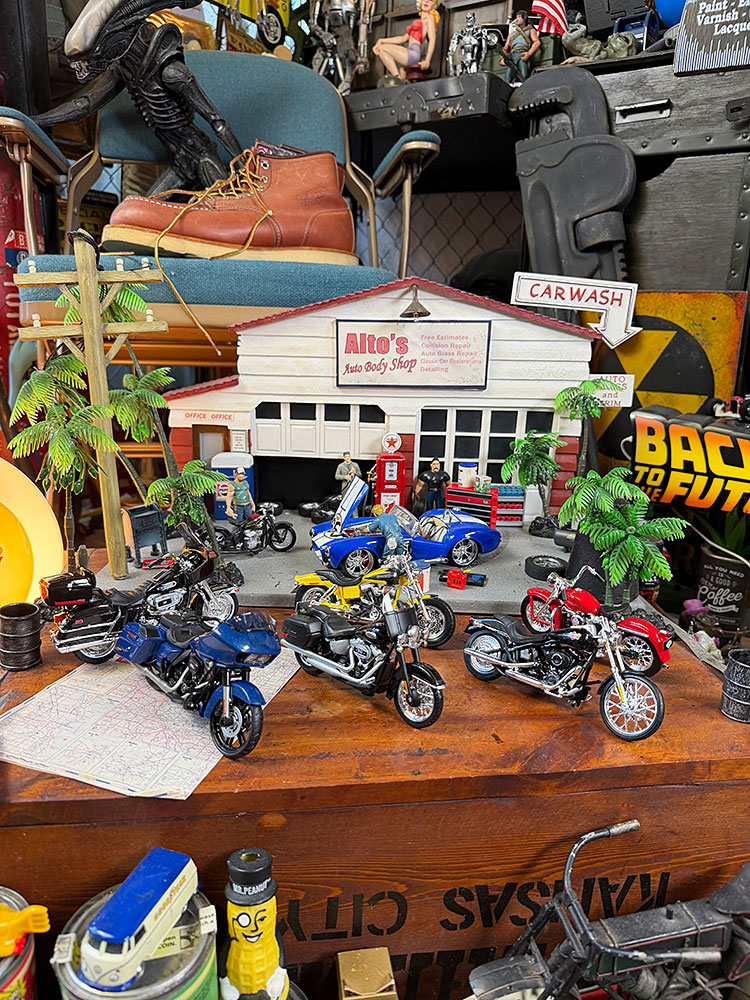 マイスト　ハーレーダビッドソン　ダイキャスト　バイク　ミニカー　6台セット　1/18スケール　（シリーズ45） | Harley Davidson | 19