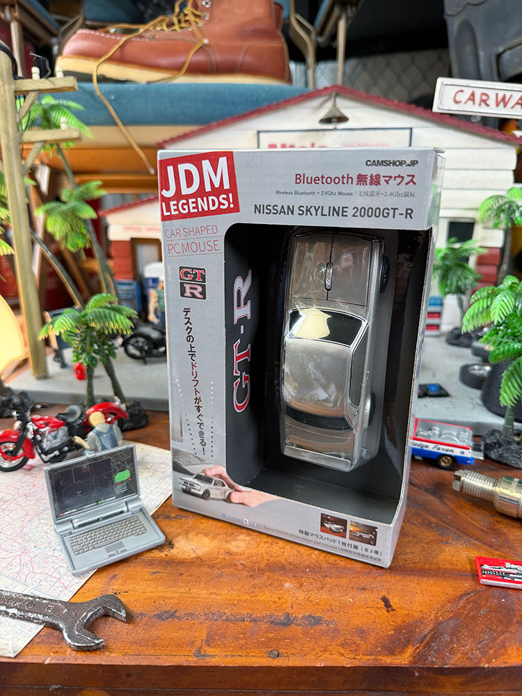 Bluetooth　ワイヤレスマウス　日産　スカイラインGT-R　ハコスカ　マウスパッド付き　無線マウス　2.4Ghz　2000 GT-R　Nissan Skyline |  | 06
