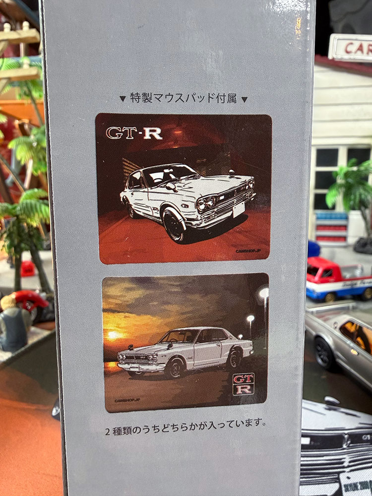 Bluetooth　ワイヤレスマウス　日産　スカイラインGT-R　ハコスカ　マウスパッド付き　無線マウス　2.4Ghz　2000 GT-R　Nissan Skyline |  | 05