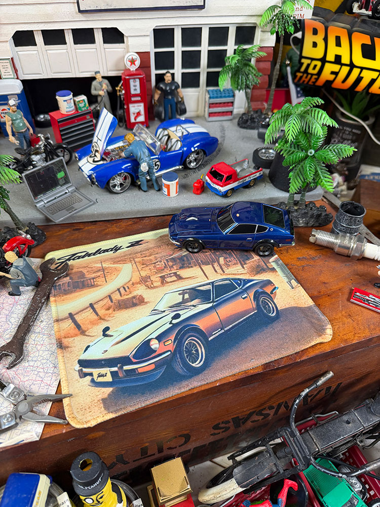 Bluetooth　ワイヤレスマウス　日産　240Z　マウスパッド付き　無線マウス　2.4Ghz　Nissan Fairlady 240Z　悪魔のZ　湾岸ミッドナイト |  | 04