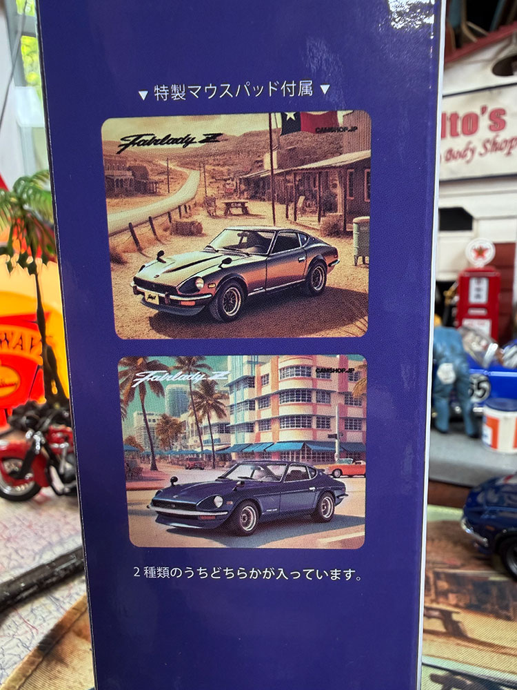 Bluetooth　ワイヤレスマウス　日産　240Z　マウスパッド付き　無線マウス　2.4Ghz　Nissan Fairlady 240Z　悪魔のZ　湾岸ミッドナイト |  | 06