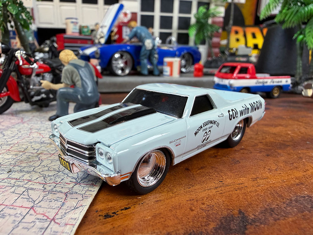 ムーンアイズ限定　M2　ミニカー　7000台リミテッドエディション　1970年　シボレー　エルカミーノ SS 454　MOONEYES　1/64スケール | 