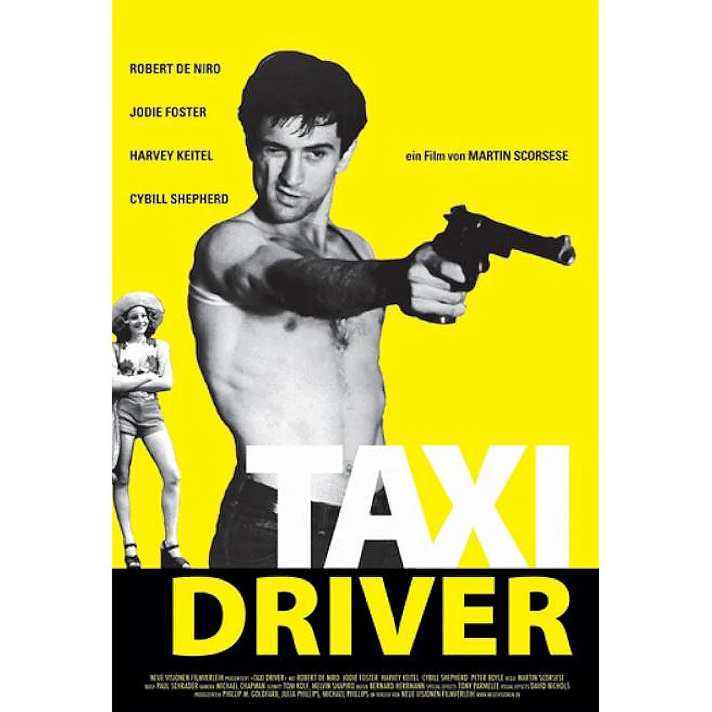 映画　タクシードライバー　オフィシャル　ポスター　※フレームは付属しません ■ アメリカン雑貨 アメリカ雑貨 | 