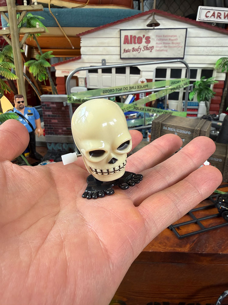 ぴょんぴょん　ガイコツ　ゼンマイ人形 ■ アメリカン雑貨 アメリカ雑貨 |  | 02
