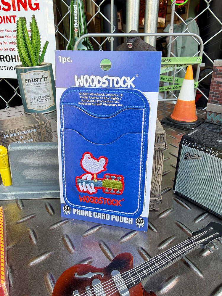 ウッドストック　スマートフォン　カードホルダー　公式グッズ　スマホ用カードケース