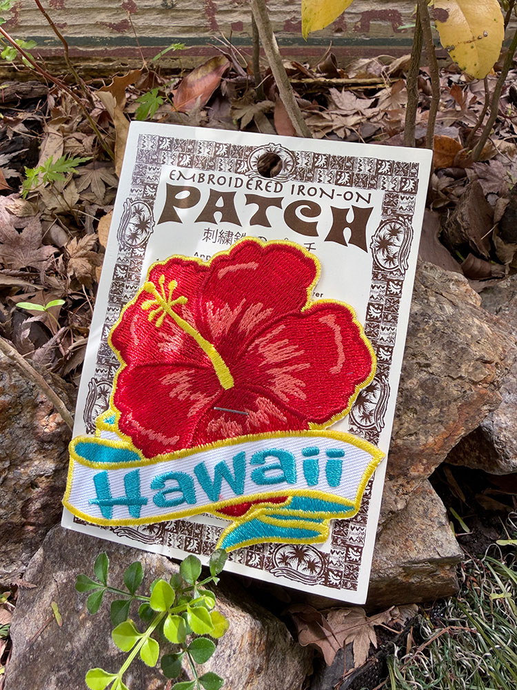 ハワイアン　ワッペン　（ハイビスカス） ■ アメリカン雑貨 アメリカ雑貨 |  | 02
