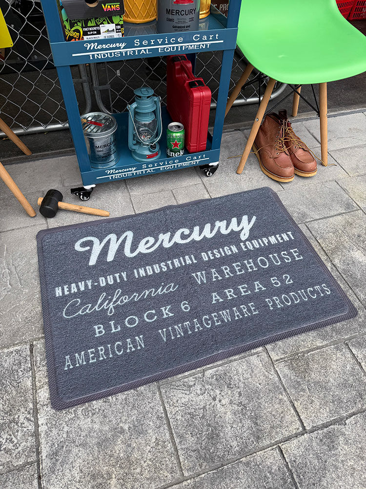 マーキュリー　PVCガレージマット　90cm　（CAL.WAREHOUSE）　屋外＆屋内のどっちも対応 ■ アメリカン雑貨 アメリカ雑貨 | MERCURY