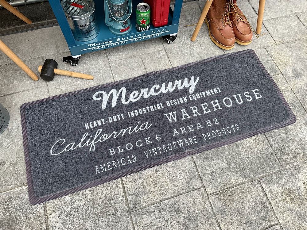 マーキュリー　PVCキッチンマット　120cm　（CAL.WAREHOUSE）　屋外＆屋内のどっちも対応 ■ アメリカン雑貨 アメリカ雑貨 | MERCURY
