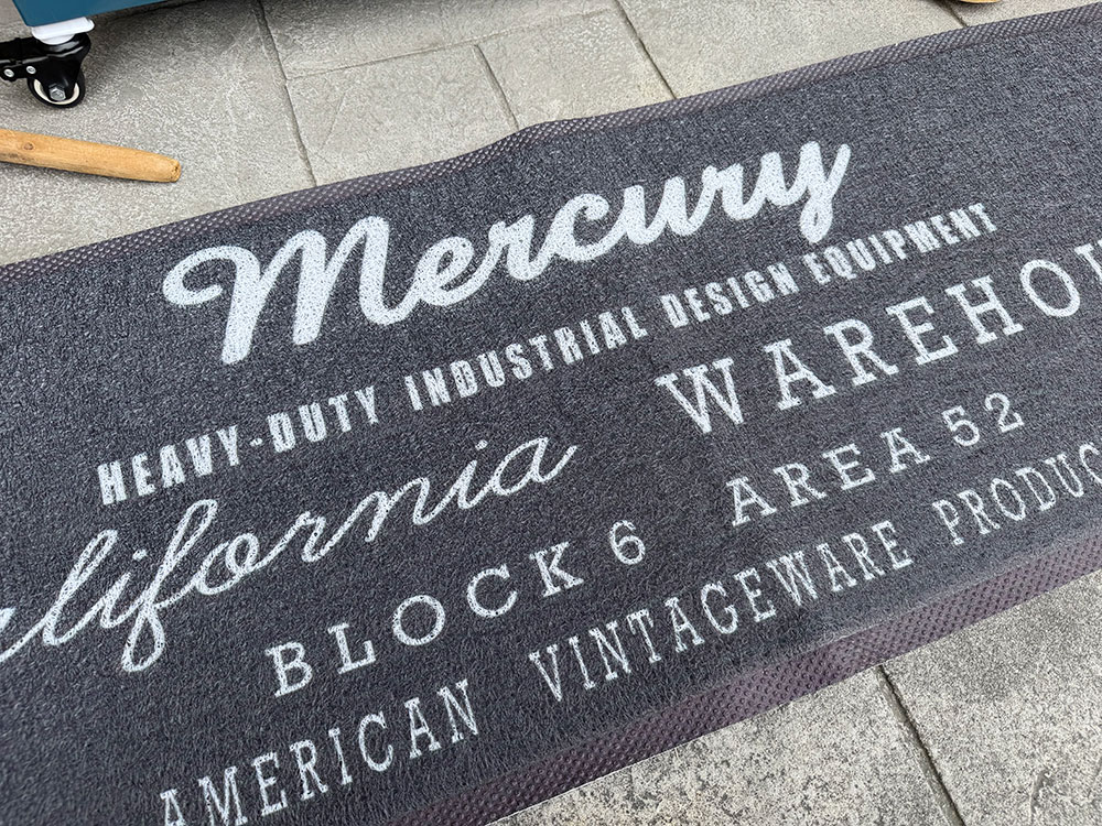 マーキュリー　PVCキッチンマット　120cm　（CAL.WAREHOUSE）　屋外＆屋内のどっちも対応 ■ アメリカン雑貨 アメリカ雑貨 | MERCURY | 01