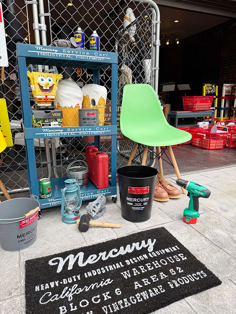 MERCURY（マーキュリー） インダストリアル トラッシュボックス 12L