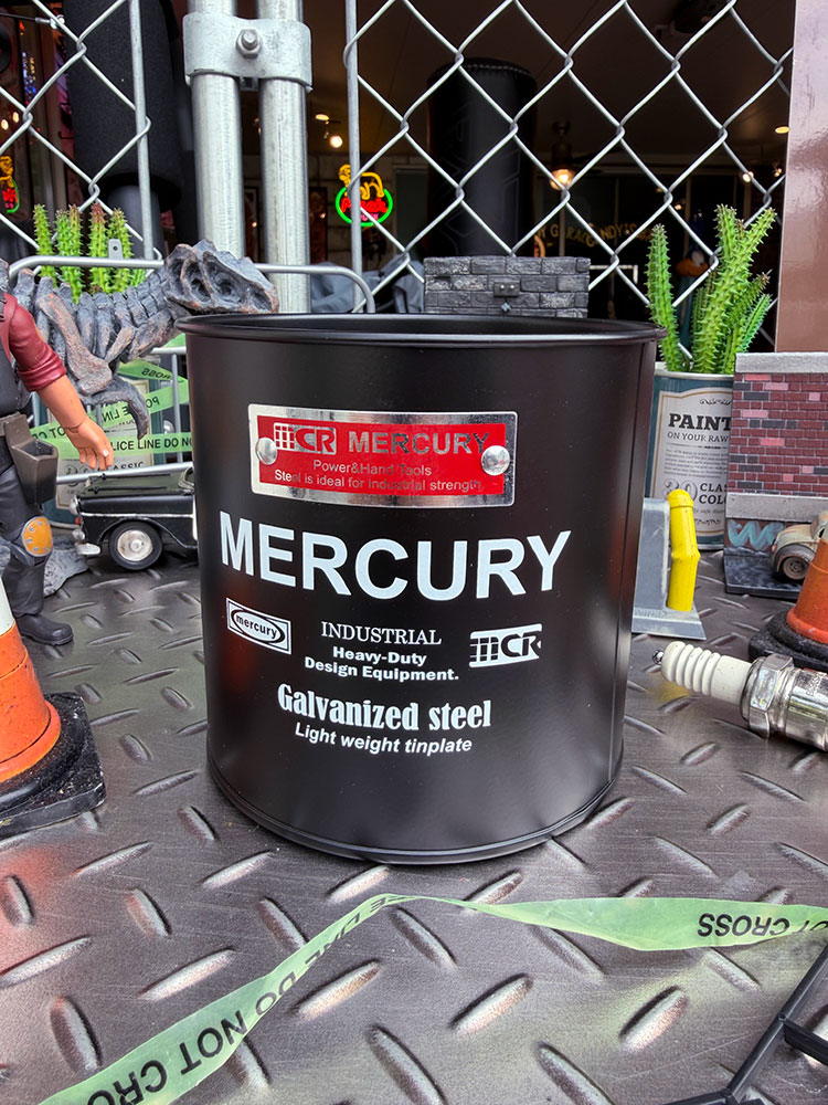 マーキュリー　インダストリアル　マルチポット　（マットブラック）　バケツ　ミニ缶 ■ アメリカン雑貨 アメリカ雑貨 | MERCURY | 02